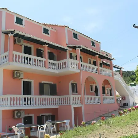 Pink House Socrates Corfu Beachside Retreats Vitaládes